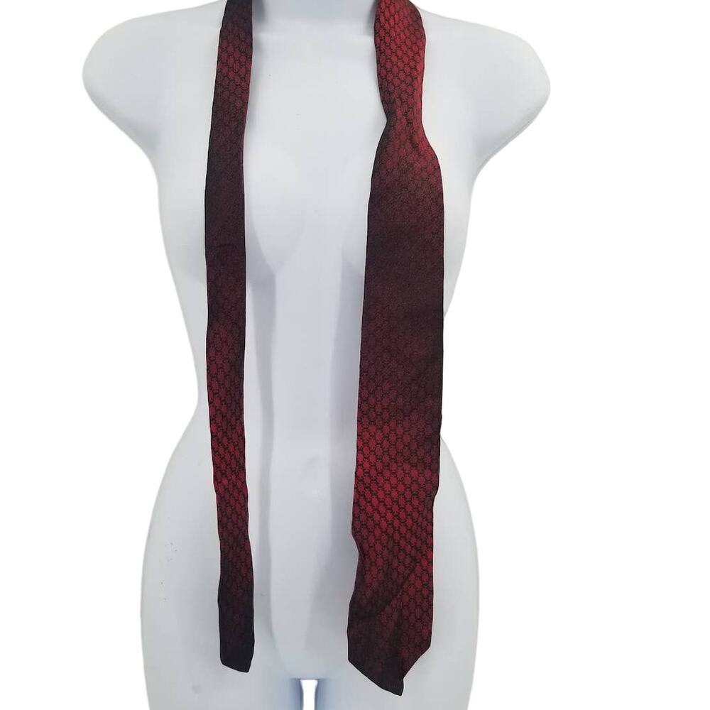Vintage p.w. wilson co tallahassee ombre optical Men's Neck Tie Necktie Multicol